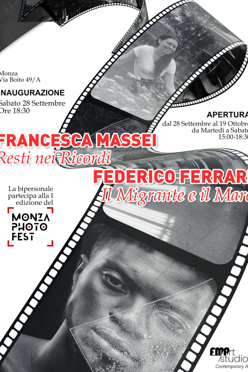 Francesca Massei – Resti nei Ricordi <br>Federico Ferrari – Il Migrante e il Mare